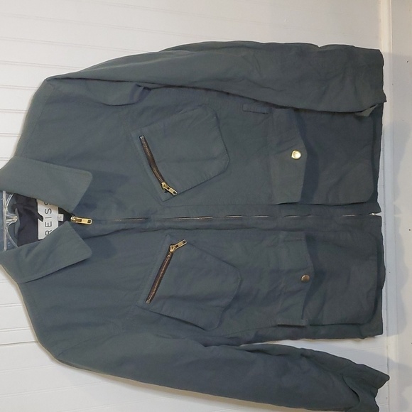 Reiss Utility Jacket Full Zip size Small - Picture 1 of 8